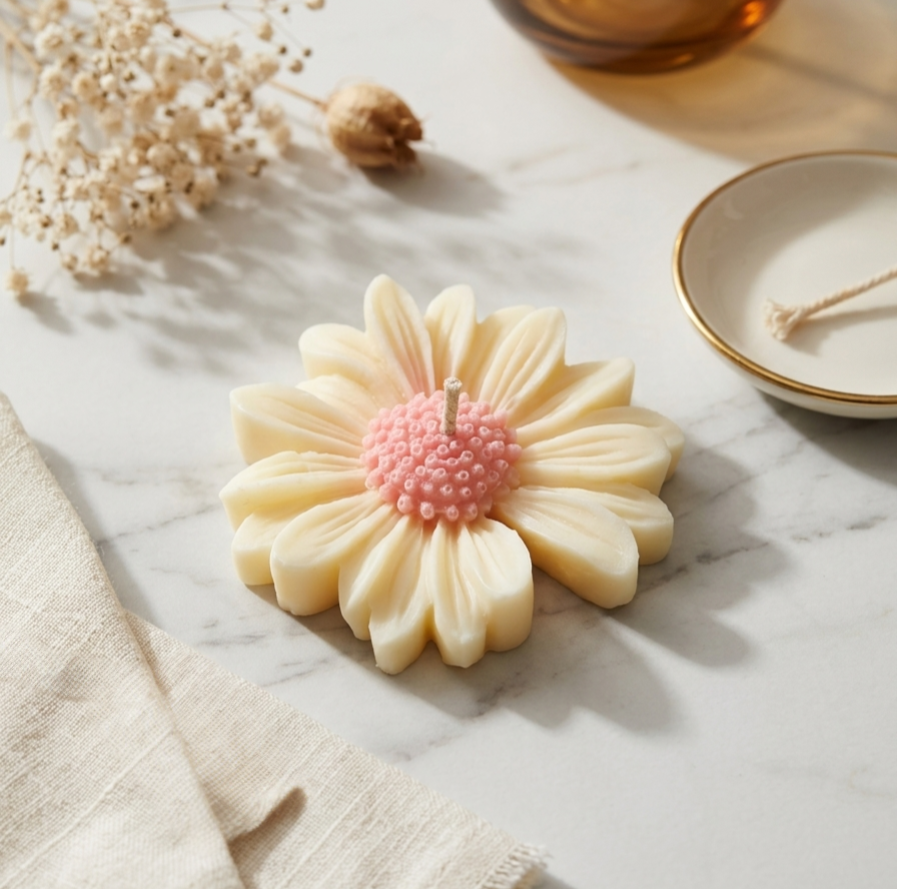 Floating Daisy Blossoms